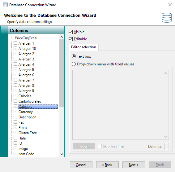 UsingDatabases_Wizard_Dropdown