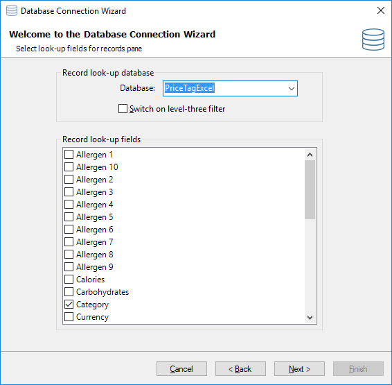 UsingDatabases_Wizard_Lookup