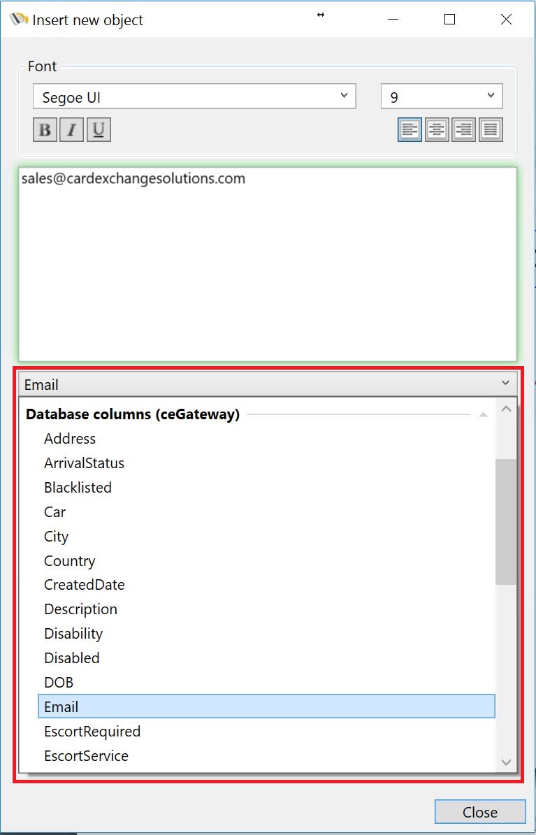 CE_Designer_SOT_Database_Columns