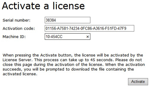 ActivateLicenseWebpage
