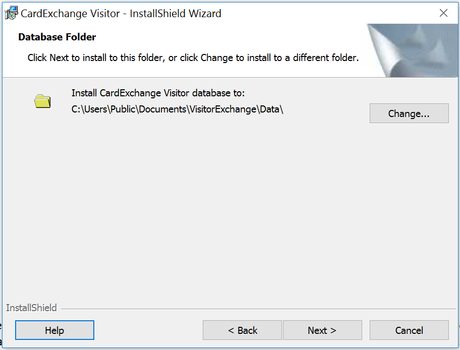 Database_Install_Location