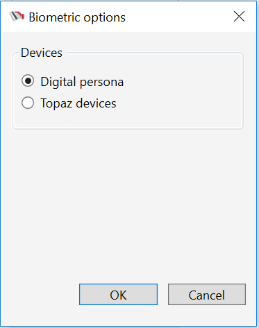 Biometric Options