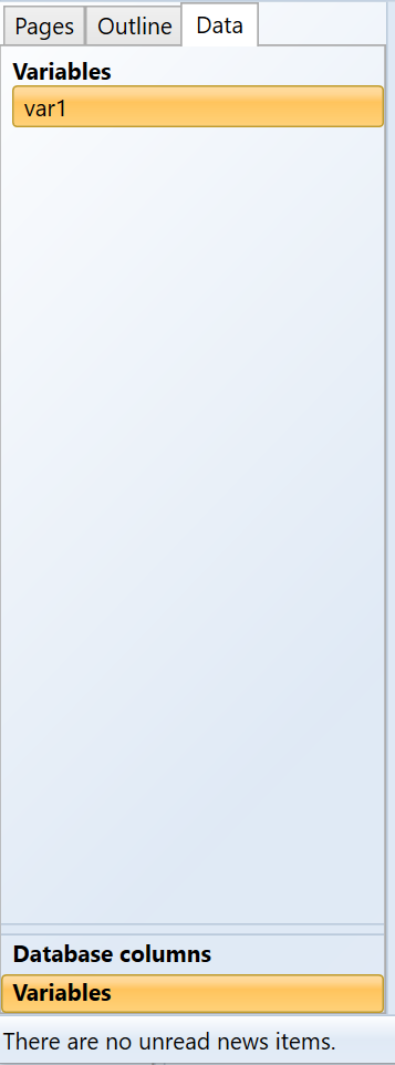 Designer Variables Explorer