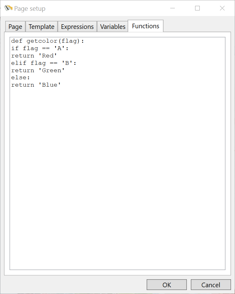 Designer Functions