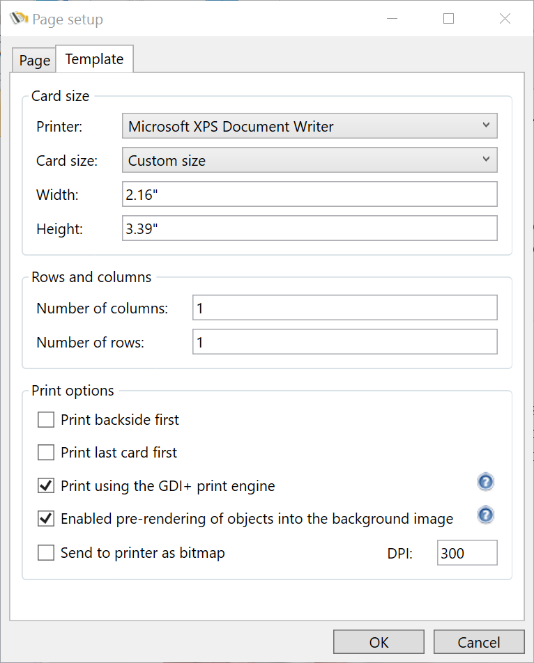 Designer Template